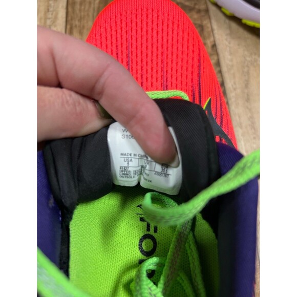 SAUCONY Guide 14 Vizi Pro Multicolor Neon Womens Running Shoes S20654-66 US 5 - Picture 4 of 5